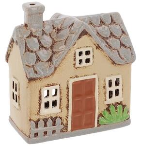 Keramický svícen Domek 15 cm