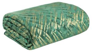 Přehoz na postel NEW ROCK zelená 170x210 cm Mybesthome