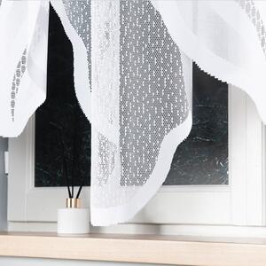 Dekorační oblouková krátká záclona MELANIA 160 bílá 300x160 cm MyBestHome