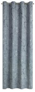 Dekorační velvet závěs MAICO šedá 140x250 cm (cena za 1 kus) MyBestHome