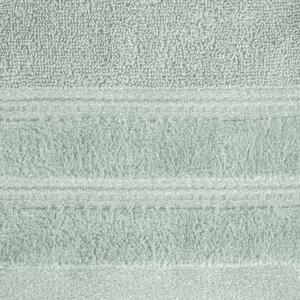 Bavlněný froté ručník s proužky GLORIA 50x90 cm, mátová, 500 gr Mybesthome