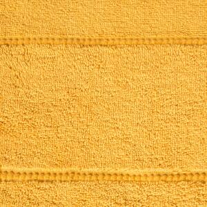 Bavlněný froté ručník MARIA 50x90 cm, mustard/hořčicová, 500 gr Mybesthome