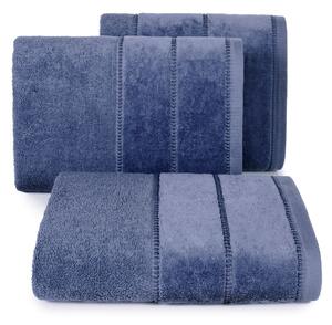 Bavlněný froté ručník MARIA 50x90 cm, tmavě modrá, 500 gr Mybesthome