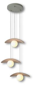 Osram - Lustr na lanku DECOR PEARL 3xG9/5W/230V béžová