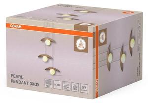 Osram - Lustr na lanku DECOR PEARL 3xG9/5W/230V béžová