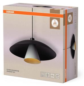 Osram - Lustr na lanku DECOR FLYING MUSHROOM 1xE27/25W/230V pr. 50 cm černá