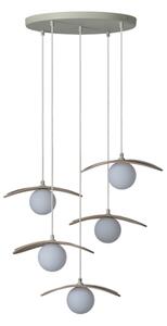 Osram - Lustr na lanku DECOR PEARL 5xG9/5W/230V béžová