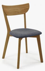 Moderní židle dub Eva, sedák antracit
