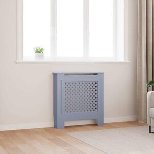 Kryt na radiátor MDF šedý 78 cm 325569