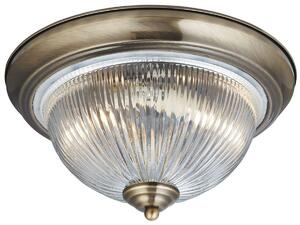 Searchlight American Diner nástěnné svítidlo 2x60 W mosaz-průhledná 4370