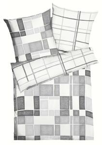 Povlečení DEMOS ANTHRAZIT šedá, 70x90 a 140x200 cm