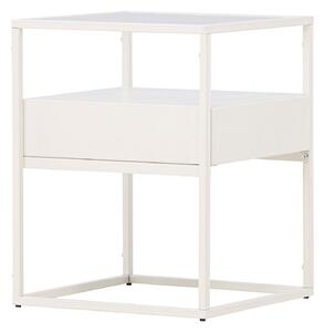 Odkládací stolek Fortaleza, bílý, 40x40