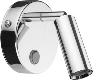 TK Lighting Enzo nástěnné svítidlo 1x6 W stříbrná 4267