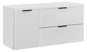 Comad Koupelnová skříňka pod deskové umyvadlo s košem na prádlo Adel White SET-ADW B LB 120 bílá