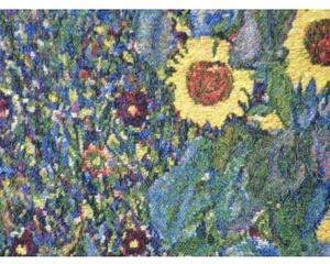 Vlámský gobelín tapiserie - Flower Garden by Gustav Klimt