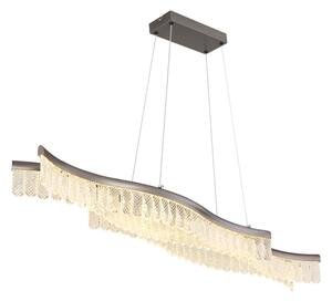 Globo 67348H - LED Lustr na lanku JULIET LED/35W/230V 3200K matný chrom