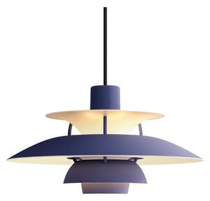 LOUIS POULSEN Závěsná lampa PH 5 Mini, Monochrome dusty indigo