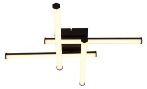 Globo 67342-24 - LED Stropní svítidlo KIRINA LED/24W/230V 3000K černá