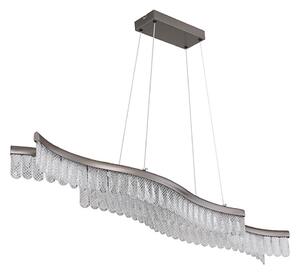 Globo 67348H - LED Lustr na lanku JULIET LED/35W/230V 3200K matný chrom