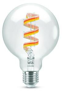 WiZ LED žárovka E27 G95 6,3W 470lm 2200-6500K RGB IP20, stmívatelná