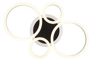 Globo 48039-40 - LED Stropní svítidlo LORETTA LED/40W/230V pr. 35,5x53 cm černá