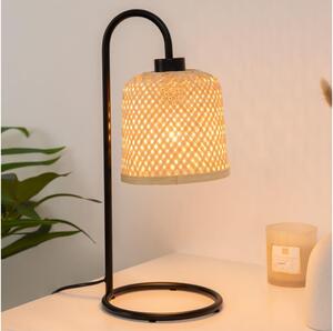 Atmosphera - Stolní lampa ALI 1xE27/25W/230V bambus