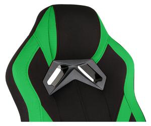 Kancelářské křeslo RACING PRO ZK-013 TEX Barva: černo-zelená