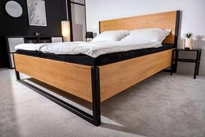 Manželská postel s kovovou konstrukcí ARTEOS, 180x200, 200x200