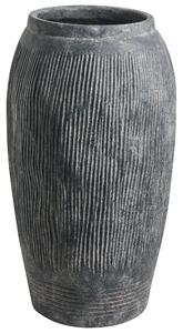Váza na květiny ARGINO 50 cm Šedá