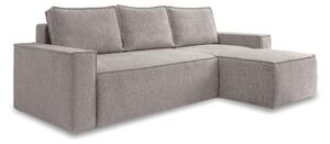 ROHOVÁ SEDAČKA, textil, šedá, bílá MID.YOU - Sedací soupravy, Online Only