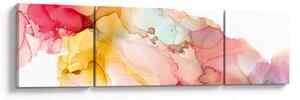 Obraz - Inkoustová abstrakce (170x50 cm)
