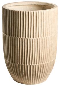 Květináč POROS 36 cm Světle béžová