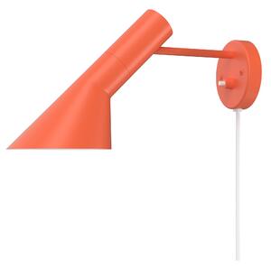 LOUIS POULSEN Nástěnná lampa AJ, Electric orange