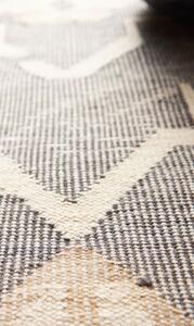 Diamond Carpets koberce Ručně vázaný kusový koberec Heriz Wood DE 2005 Grey Mix - 120x170 cm