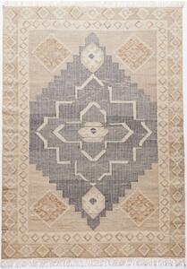 Diamond Carpets koberce Ručně vázaný kusový koberec Heriz Wood DE 2005 Grey Mix ROZMĚR: 140x200