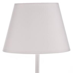 Stolní lampa Soho, kónická výška 33 cm, bílá