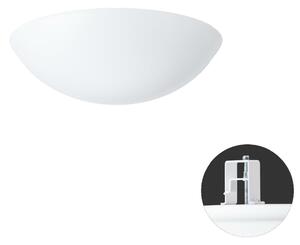 OSMONT TIT52500 TITAN V1 stropní/nástěnné plastové polovestavné svítidlo bílá IP44 25W E27