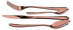 Sada cestovních příborů nerez 4 ks Rose Gold Collection