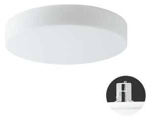 OSMONT ELS68131 ELSA V4 stropní/nástěnné skleněné polovestavné svítidlo bílá IP44 3000 K 17W LED