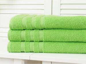 B.E.S. - Petrovice, s.r.o. Bavlněný froté ručník Standard - Green 30 x 50