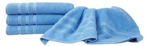 B.E.S. - Petrovice, s.r.o. Bavlněný froté ručník Standard - Blue 30 x 50