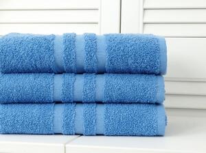 B.E.S. - Petrovice, s.r.o. Bavlněný froté ručník Standard - Dark blue 30 x 50