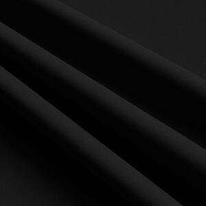 Dekorační závěs s kroužky COLOR 250 černá 140x250 cm (cena za 1 kus) MyBestHome
