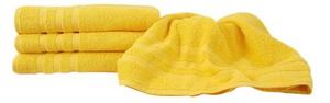 B.E.S. - Petrovice, s.r.o. Bavlněný froté ručník Standard - Yellow 30 x 50