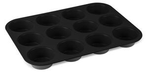 Forma na muffiny s nepřilnavým povrchem 12 ks Antracit Collection