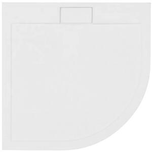 Besco Axim Ultraslim půlkruhová sprchová vanička 90x90 cm bílá #BAX-90-NR