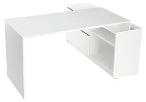 Psací stůl UMAR bílá/beton