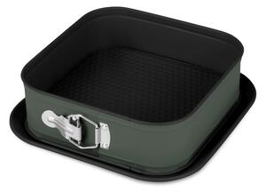 Forma na dort hranatá s titanovým povrchem 28 x 28 cm Matte Green Collection