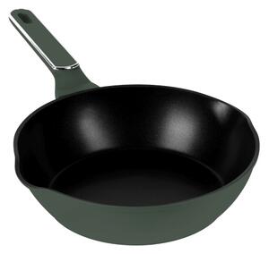 Pánev hluboká s titanovým povrchem 24 cm Matte Green Collection