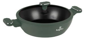 Kastrol s titanovým povrchem a poklicí 28 cm Matte Green Collection